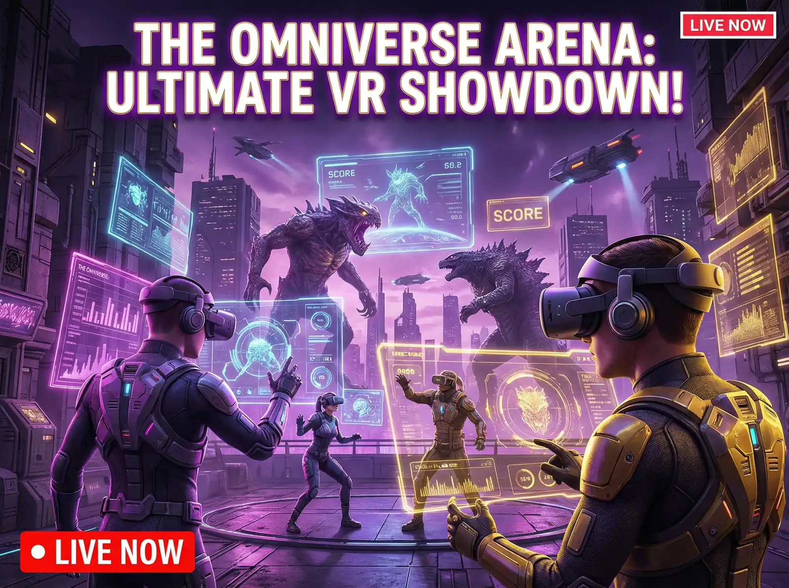 全息竞技场 - VR对战现场实况